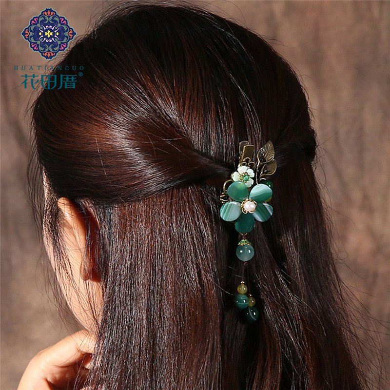 Ancient Headdress, Women's Hair Ornament, Girl's Hair Accessories,Luxury Jewelry, Women's Headdress, Handmade Chinese Style Hairpin,fashion Hairclip for Women