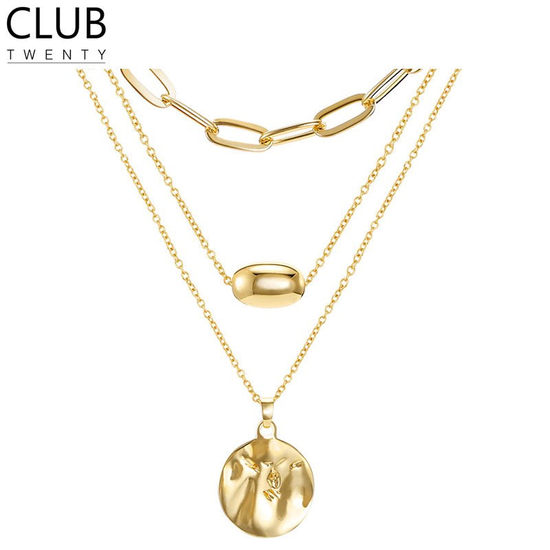 Luxury Jewelry, European and American Style Pendant Necklace for Women, Simple Collarbone Chain, Fashion Women's Necklace