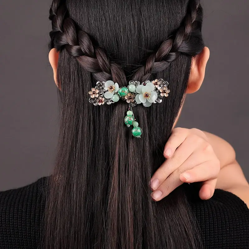 Luxury Jewelry, Women's Headdress, Handmade Chinese Style Hairpin, Fashion Hairclip for Women