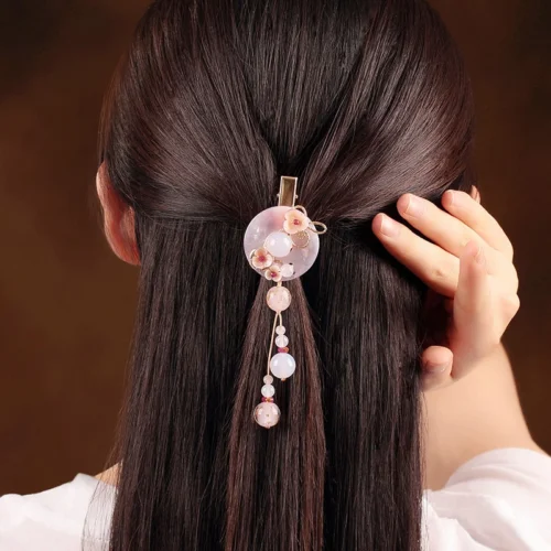 Luxury Jewelry, Women's Headdress, Handmade Chinese Style Hairpin, Fashion Hairclip for Women