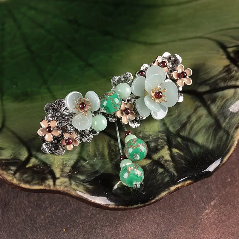 Luxury Jewelry, Women's Headdress, Handmade Chinese Style Hairpin, Fashion Hairclip for Women