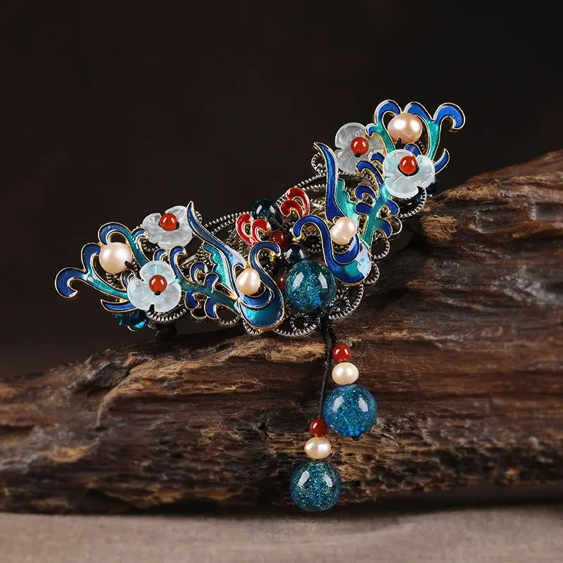 Luxury Jewelry, Women's Headdress, Handmade Chinese Style Hairpin, Fashion Hairclip for Women