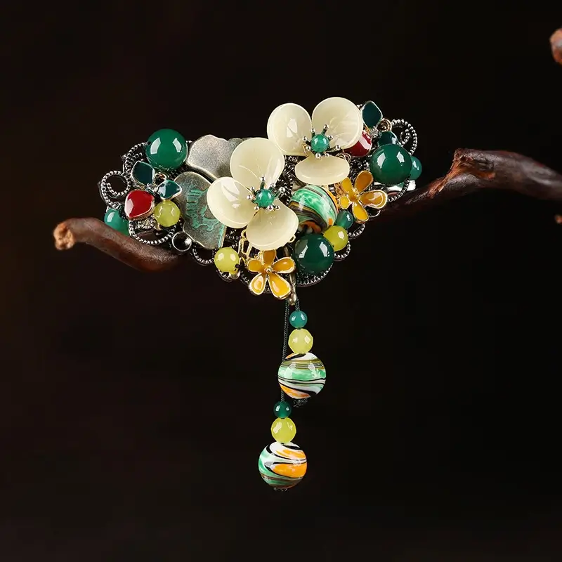 Luxury Jewelry, Women's Headdress, Handmade Chinese Style Hairpin, Fashion Hairclip for Women