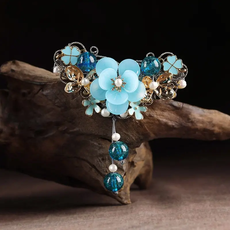 Luxury Jewelry, Women's Headdress, Handmade Chinese Style Hairpin, Fashion Hairclip for Women