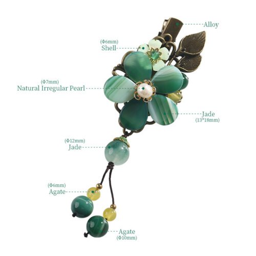 Ancient Headdress, Women's Hair Ornament, Girl's Hair Accessories,Luxury Jewelry, Women's Headdress, Handmade Chinese Style Hairpin,fashion Hairclip for Women