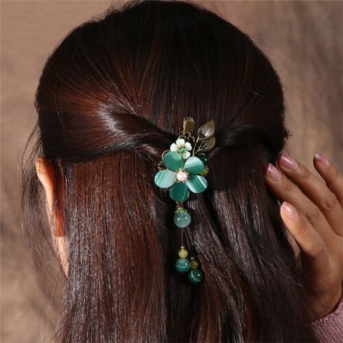 Ancient Headdress, Women's Hair Ornament, Girl's Hair Accessories,Luxury Jewelry, Women's Headdress, Handmade Chinese Style Hairpin,fashion Hairclip for Women