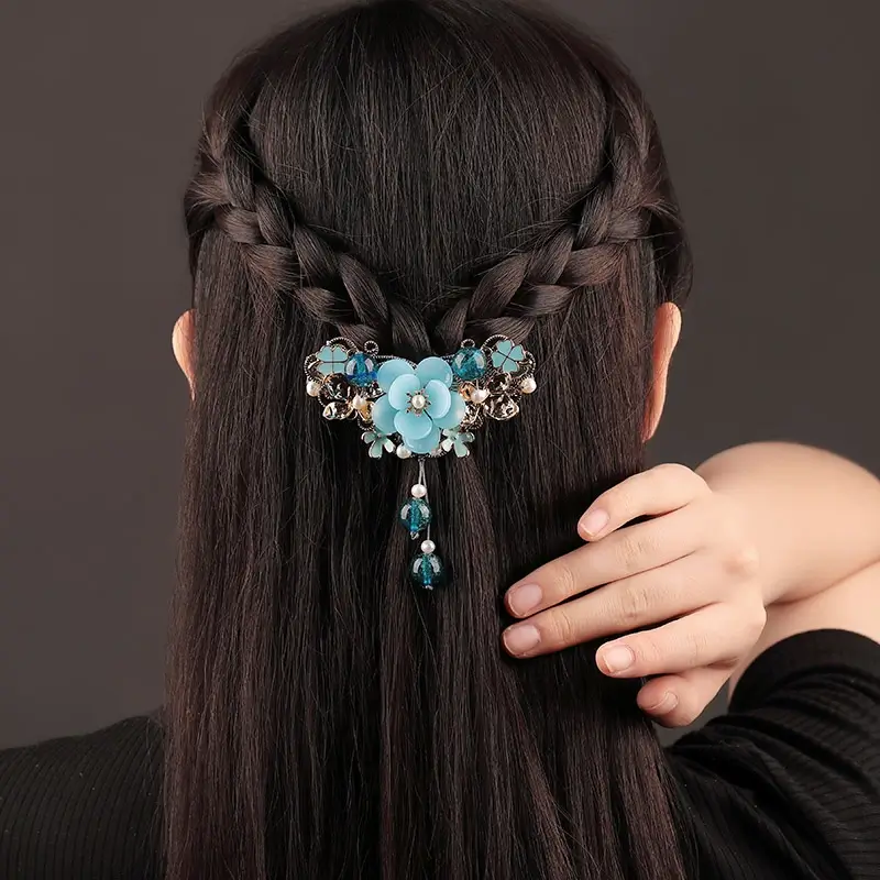 Luxury Jewelry, Women's Headdress, Handmade Chinese Style Hairpin, Fashion Hairclip for Women