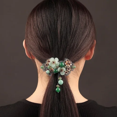 Luxury Jewelry, Women's Headdress, Handmade Chinese Style Hairpin, Fashion Hairclip for Women