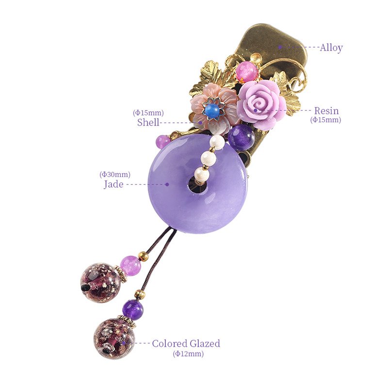 Ancient Headdress, Women's Hair Ornament, Girl's Hair Accessories,Luxury Jewelry, Women's Headdress, Handmade Chinese Style Hairpin,fashion Hairclip for Women