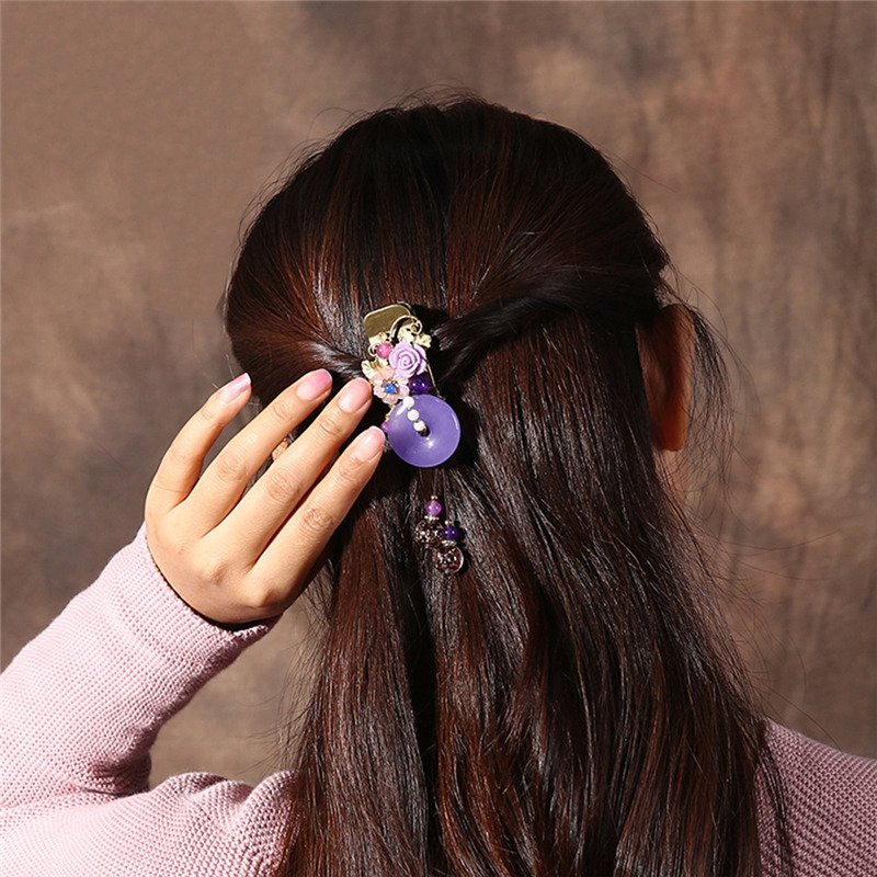 Ancient Headdress, Women's Hair Ornament, Girl's Hair Accessories,Luxury Jewelry, Women's Headdress, Handmade Chinese Style Hairpin,fashion Hairclip for Women