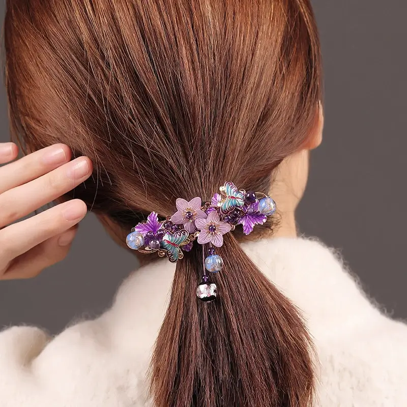 Luxury Jewelry, Women's Headdress, Handmade Chinese Style Hairpin, Fashion Hairclip for Women