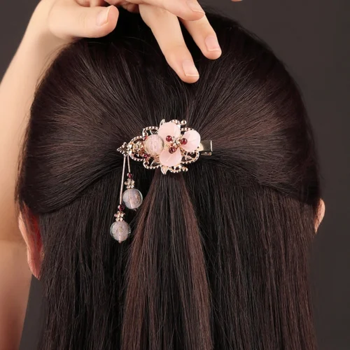 Luxury Jewelry, Women's Headdress, Handmade Chinese Style Hairpin, Fashion Hairclip for Women