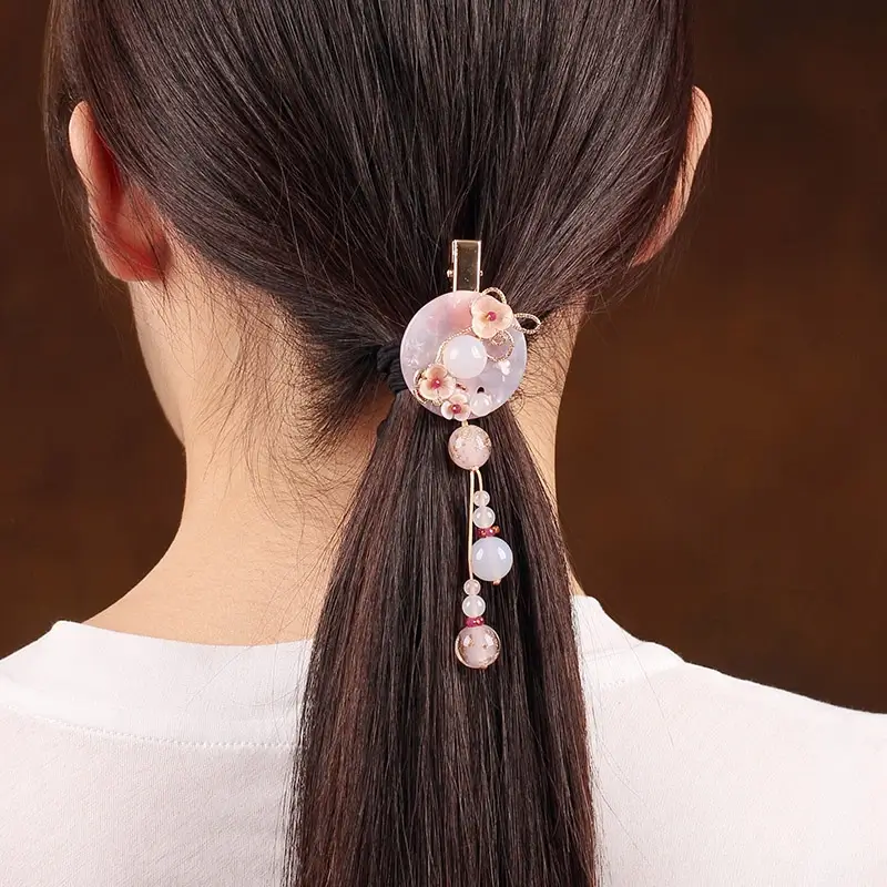 Luxury Jewelry, Women's Headdress, Handmade Chinese Style Hairpin, Fashion Hairclip for Women