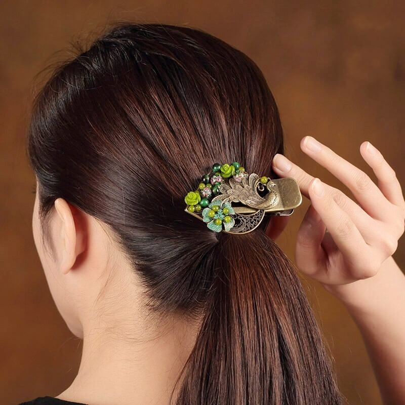 Luxury Jewelry, Women's Headdress, Handmade Chinese Style Hairpin, Fashion Hairclip for Women