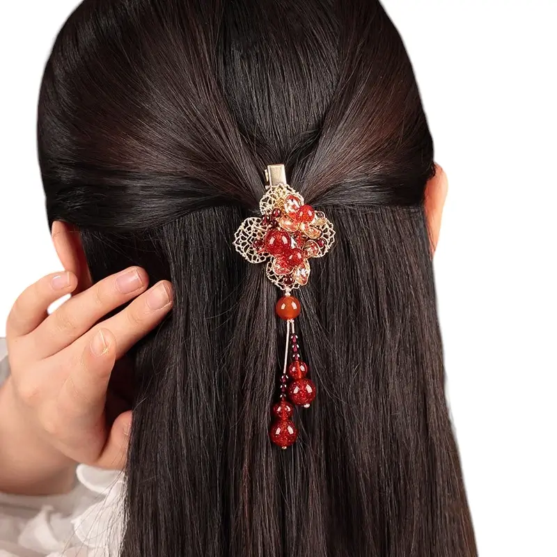 Ancient Headdress, Women's Hair Ornament, Girl's Hair Accessories,Fashion Jewelry, Women's Headdress, Handmade Chinese Style Hairpin,fashion Hairclip for Women