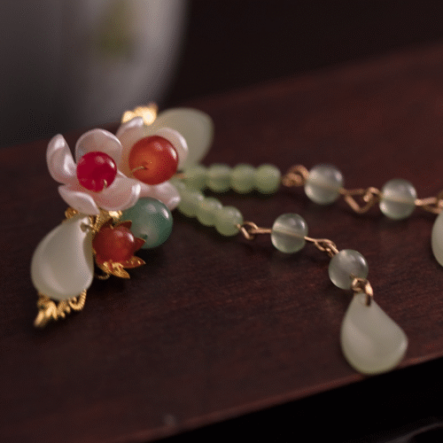 New Style Chinese Style Hairpins, Ladies Sweet Jewelry Ethnic Style Hairclip,Bride Flower Tassel Hanfu Ancient Style Headwear, Sweet Accessories, Ancient Costume Accessories