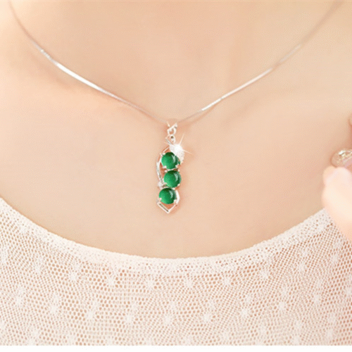 Luxury Jewelry, Women's Necklaces, Diamond Inlaid Necklace for Women