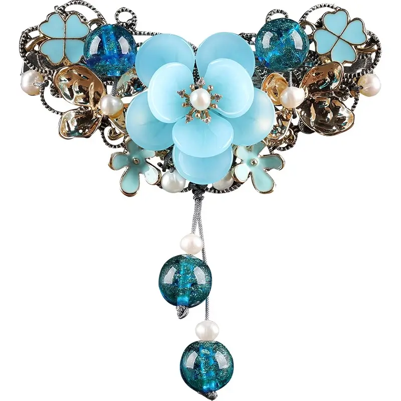 Luxury Jewelry, Women's Headdress, Handmade Chinese Style Hairpin, Fashion Hairclip for Women