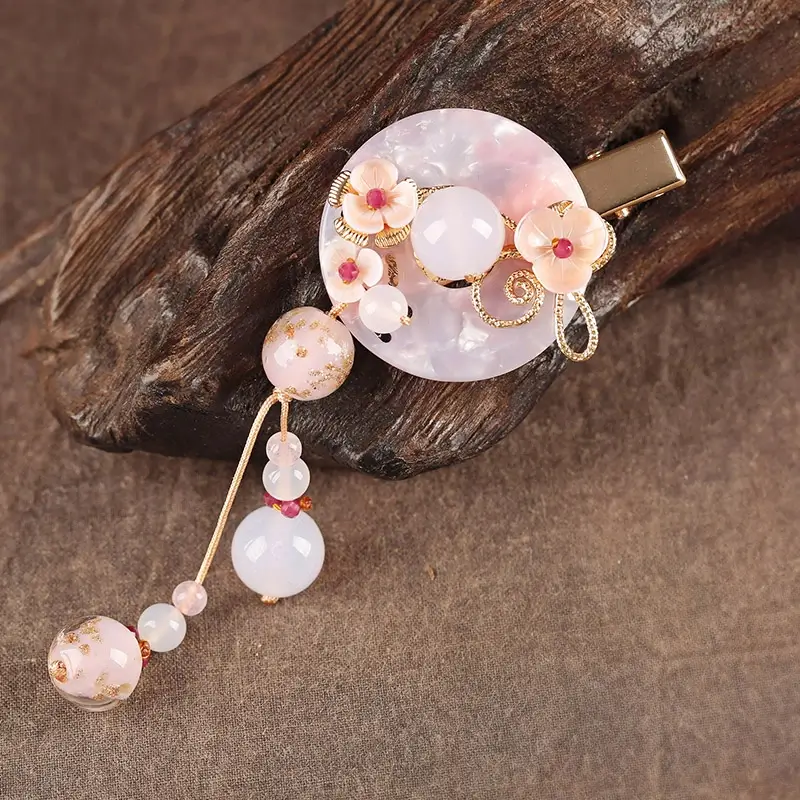 Luxury Jewelry, Women's Headdress, Handmade Chinese Style Hairpin, Fashion Hairclip for Women