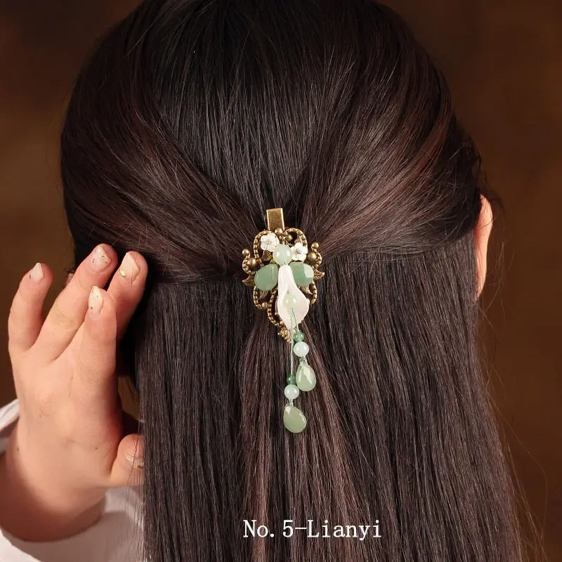 Luxury Jewelry, Women's Headdress, Handmade Chinese Style Hairpin,Fashion Hairclip for Women