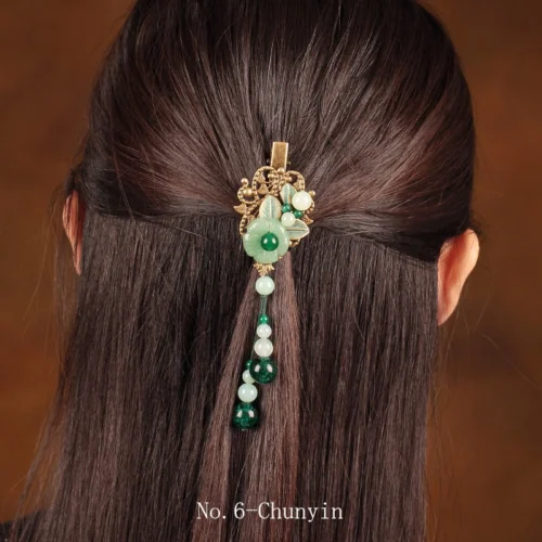 Luxury Jewelry, Women's Headdress, Handmade Chinese Style Hairpin,fashion Hairclip for Women