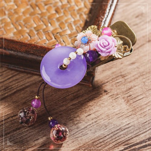 Ancient Headdress, Women's Hair Ornament, Girl's Hair Accessories,Luxury Jewelry, Women's Headdress, Handmade Chinese Style Hairpin,fashion Hairclip for Women