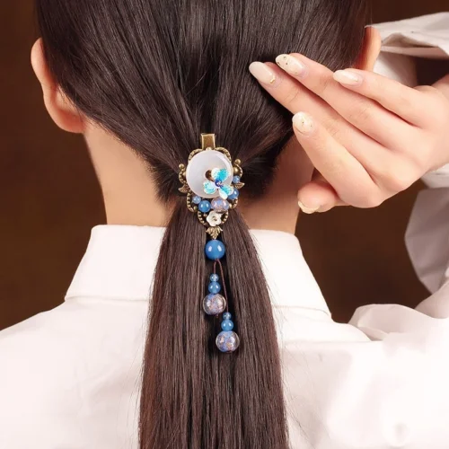 Luxury Jewelry, Women's Headdress, Handmade Chinese Style Hairpin, Fashion Hairclip for Women