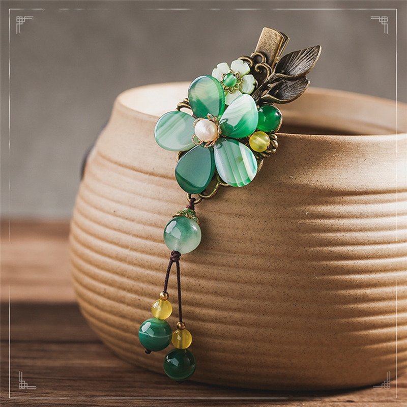 Ancient Headdress, Women's Hair Ornament, Girl's Hair Accessories,Luxury Jewelry, Women's Headdress, Handmade Chinese Style Hairpin,fashion Hairclip for Women