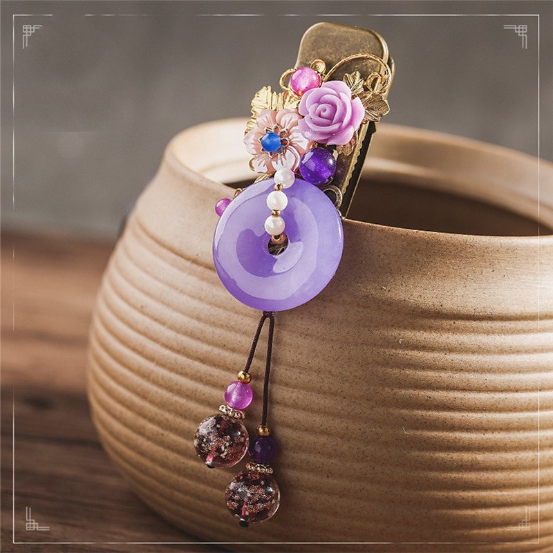 Ancient Headdress, Women's Hair Ornament, Girl's Hair Accessories,Luxury Jewelry, Women's Headdress, Handmade Chinese Style Hairpin,fashion Hairclip for Women