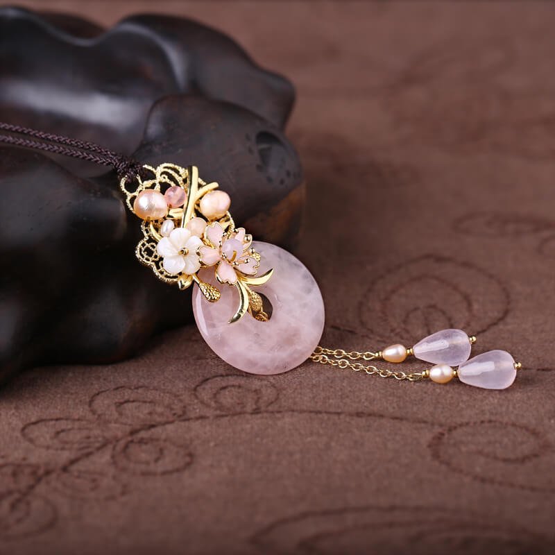 Luxury Jewelry, Fashionable Necklace for Women, Antique Accessories, Pendant Necklace, Long Sweater Chain, Women's Necklace