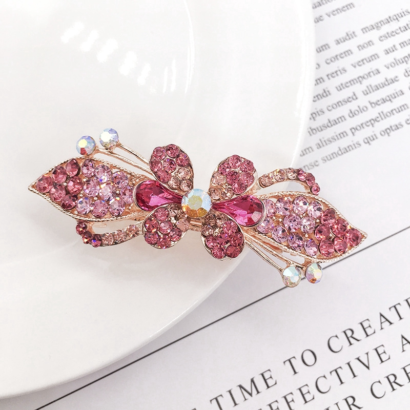 New Korean Style Ladies Hair Clip, Hot Sale Fashion Crystal Alloy HairClip,Hairpin NO.YS-F21