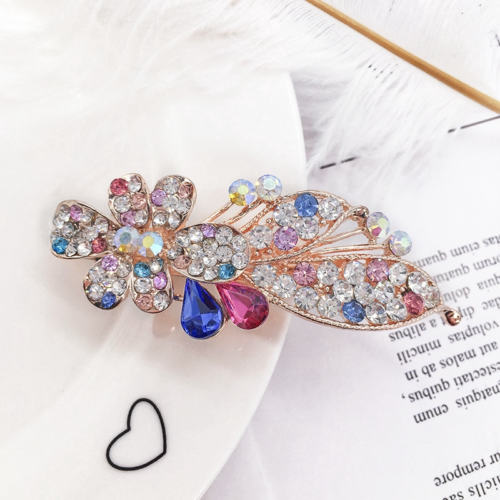 New Korean Style Ladies Hair Clip, Hot Sale Fashion Crystal Alloy HairClip,Hairpin NO.YS-F21