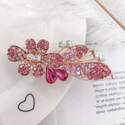 New Korean Style Ladies Hair Clip, Hot Sale Fashion Crystal Alloy HairClip,Hairpin NO.YS-F21