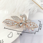 New Korean Style Ladies Hair Clip, Hot Sale Fashion Crystal Alloy HairClip,Hairpin NO.YS-F21