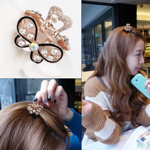 New Korean Style Headwear, hairpin,Fashion Clip Hair Accessories, Women's Rhinestone Hair Clips, NO.WZ-ZJ06