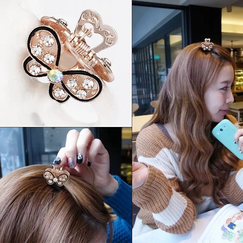 New Korean Style Headwear, hairpin,Fashion Clip Hair Accessories, Women's Rhinestone Hair Clips, NO.WZ-ZJ06