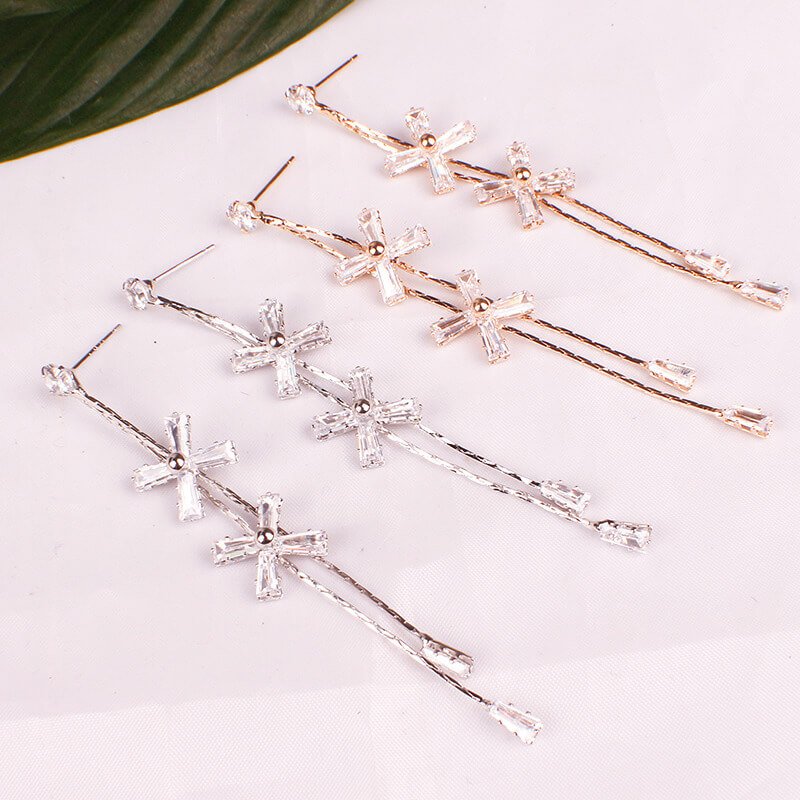 3-O1CN01CQI90k1kKc9TZRW3u_!!2683294665 Sterling Silver Stud Earrings, Korean Style Long Flower Earrings, Tassel Earrings for Ladies