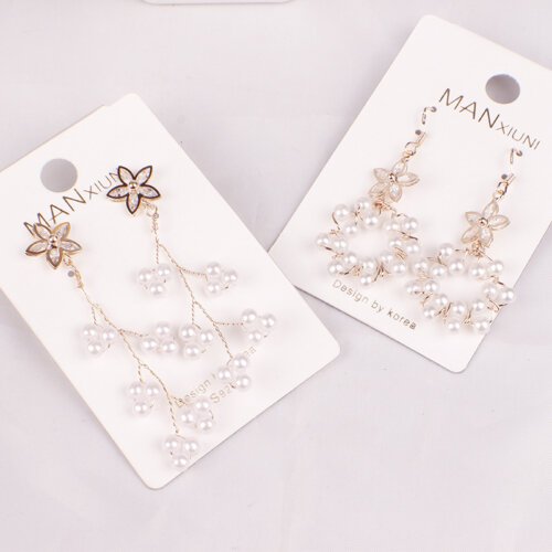 Women Earrings, Ear Studs Woman Luxury Jewelry, Pearl Earrings