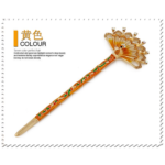 Ethnic Hair Stick,Luxury Ethnic Style Cloisonne Headdress, Women's Classic Retro Hairpin, NO.WZ-fz1712