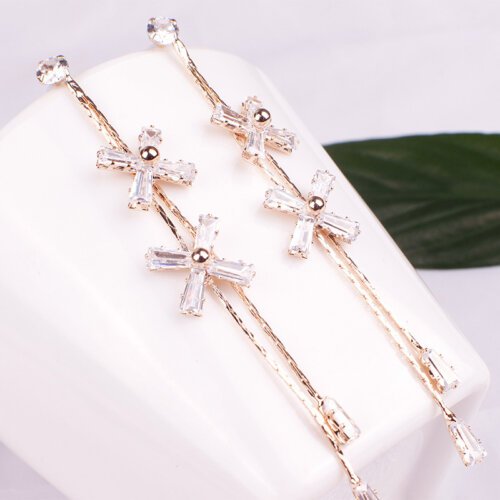 4-O1CN0192ePkK1kKc9TBvcXq_!!2683294665 Sterling Silver Stud Earrings, Korean Style Long Flower Earrings, Tassel Earrings for Ladies