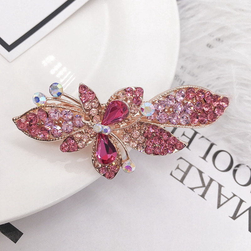 New Korean Style Ladies Hair Clip, Hot Sale Fashion Crystal Alloy HairClip,Hairpin NO.YS-F21