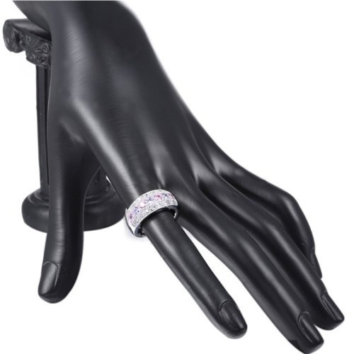 Exquisite Jewelry, Coloured Diamonds, Zircon Rings, Platinum Fashion Rings for Women and Girls