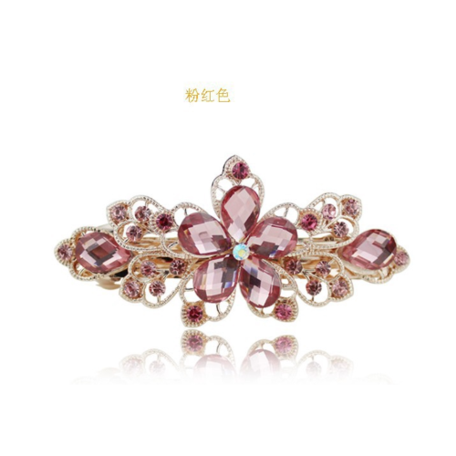 Women's hair clips,New Korean Alloy Crystal Headdress HairClip, Ladies Spring Clip Headdress,hairpin , Ladies Rhinestone Spring Clip Hair Clip, NO.HP-F01