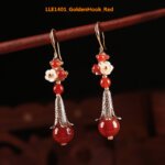 Luxury Jewelry, Trendy Women's Earrings, Long Vintage Ethnic Style Earrings for Women