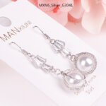 Women Earrings, Women's Long Crystal Earrings, Ear Studs Woman Luxury Jewelry, Pearl Earrings