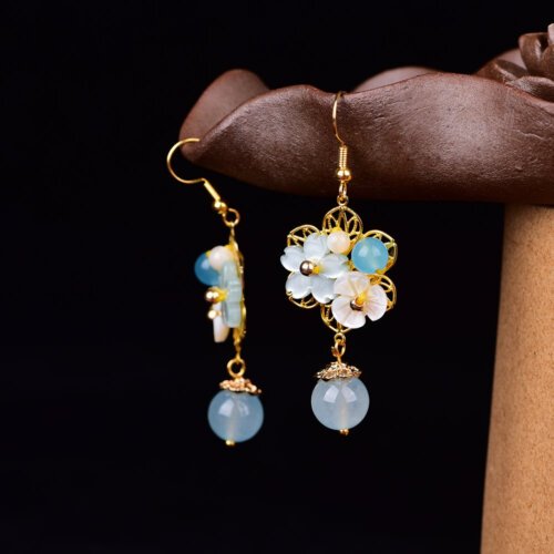 Luxury Jewelry, Trendy Women's Earrings, Long Vintage Ethnic Style Earrings for Women