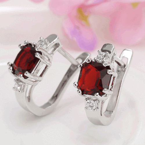 Women's earrings,3 Colors 925 Silver Earrings, Fashion Jewelry for Ladies