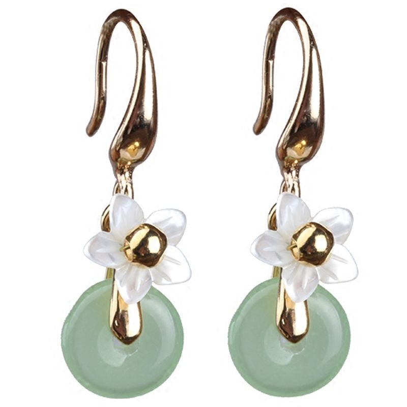 8_88a2dc00-384e-4f94-a7b4-1c2ee9ba9e28 Women’s Earrings,Fashion Jewelry,Vintage Safety Buckle Earrings, Small Earrings for Women, Exquisite Chinese Style Women's Earrings