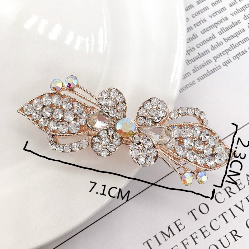 New Korean Style Ladies Hair Clip, Hot Sale Fashion Crystal Alloy HairClip,Hairpin NO.YS-F21