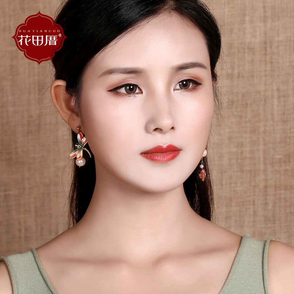 Butterfly Long Dangle Earrings for Women,Luxury Jewelry, Trendy Women's Earrings, Long Vintage Ethnic Style Earrings for Women